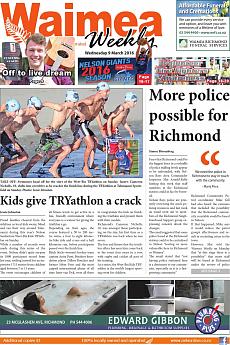 Waimea Weekly - March 16th 2016
