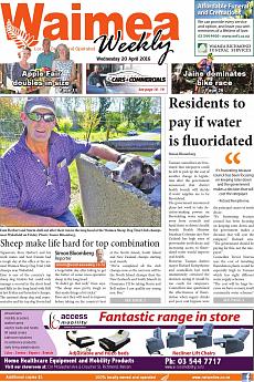 Waimea Weekly - April 20th 2016
