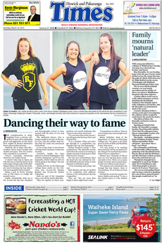 Howick and Pakuranga Times - March 16th 2015