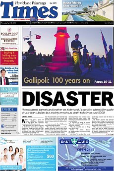 Howick and Pakuranga Times - April 30th 2015