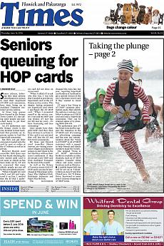 Howick and Pakuranga Times - June 16th 2016