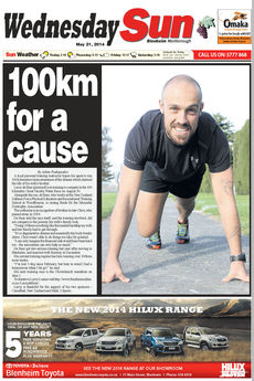 The Blenheim Sun - May 21st 2014