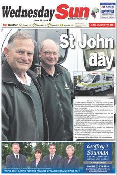 The Blenheim Sun - June 25th 2014