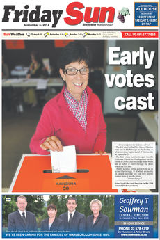 The Blenheim Sun - September 5th 2014