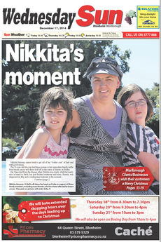 The Blenheim Sun - December 17th 2014