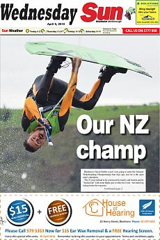 The Blenheim Sun - April 6th 2016