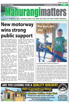 Mahurangimatters - March 19th 2014