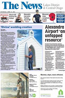 The News - Central Otago - April 21st 2016