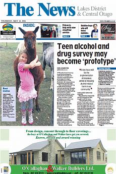 The News - Central Otago - May 12th 2016