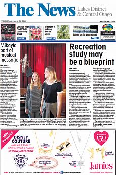 The News - Central Otago - May 26th 2016