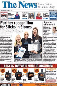 The News - Central Otago - June 2nd 2016