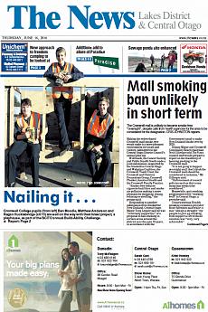 The News - Central Otago - June 16th 2016