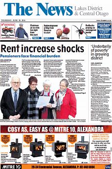 The News - Central Otago - June 30th 2016