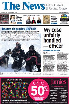 The News - Central Otago - August 4th 2016