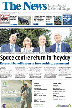 The News - Central Otago - November 17th 2016