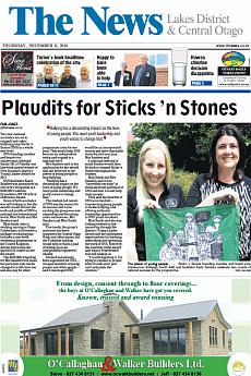 The News - Central Otago - December 8th 2016