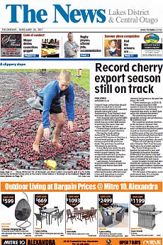 The News - Central Otago - January 26th 2017