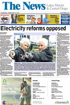 The News - Central Otago - February 16th 2017
