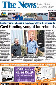 The News - Central Otago - February 23rd 2017
