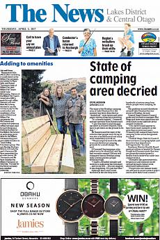 The News - Central Otago - April 6th 2017