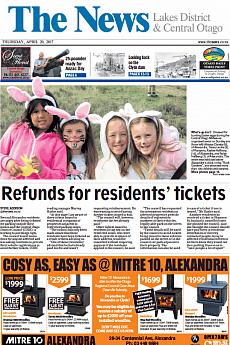 The News - Central Otago - April 20th 2017