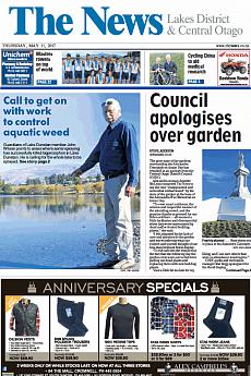 The News - Central Otago - May 11th 2017