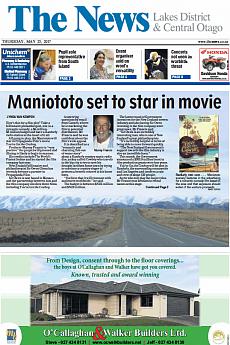 The News - Central Otago - May 25th 2017