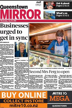 Queenstown Mirror - July 20th 2016