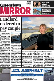 Queenstown Mirror - July 27th 2016