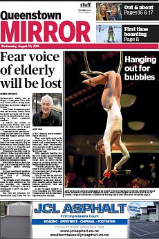 Queenstown Mirror - August 10th 2016