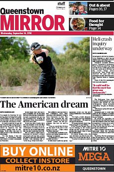 Queenstown Mirror - September 14th 2016