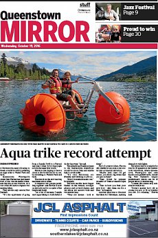 Queenstown Mirror - October 19th 2016
