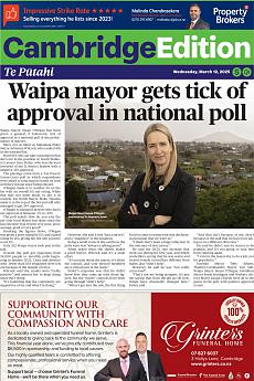 Cambridge Edition - March 12th 2025