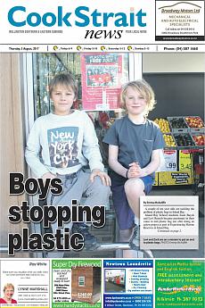 Cook Strait News - August 3rd 2017