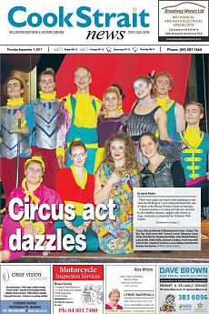 Cook Strait News - September 7th 2017