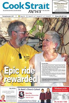 Cook Strait News - November 2nd 2017