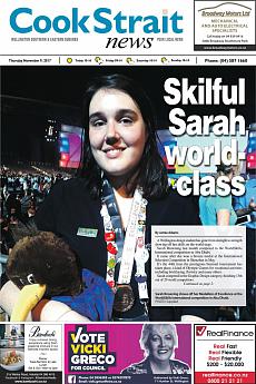 Cook Strait News - November 9th 2017