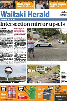 Waitaki Herald - April 20th 2016