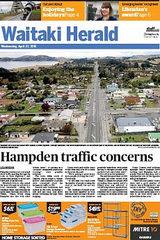 Waitaki Herald - April 27th 2016
