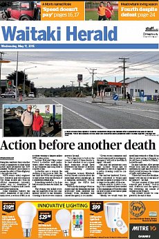 Waitaki Herald - May 11th 2016