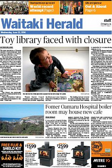 Waitaki Herald - June 22nd 2016