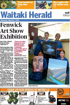 Waitaki Herald - September 7th 2016