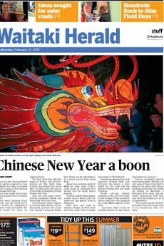 Waitaki Herald - February 21st 2018