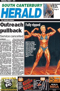 South Canterbury Herald - October 1st 2014