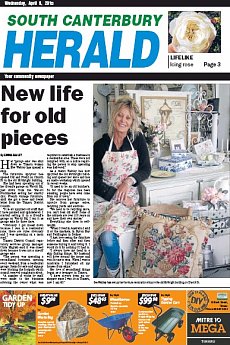 South Canterbury Herald - April 8th 2015