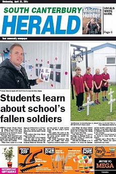South Canterbury Herald - April 29th 2015