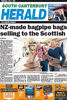 South Canterbury Herald - July 1st 2015