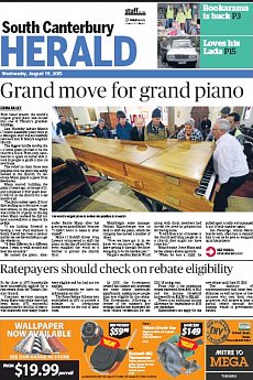 South Canterbury Herald - August 19th 2015
