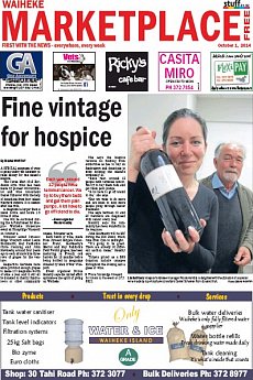 Waiheke Marketplace - October 1st 2014