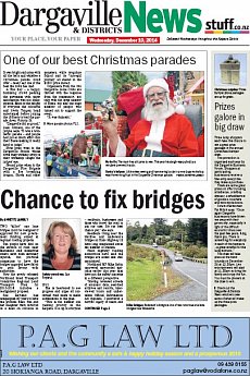 Dargaville News - December 10th 2014